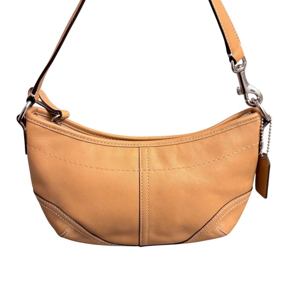 Coach vintage y2k Tan SoHo Mini Hobo shoulder bag Purse 4283 - Picture 1 of 13